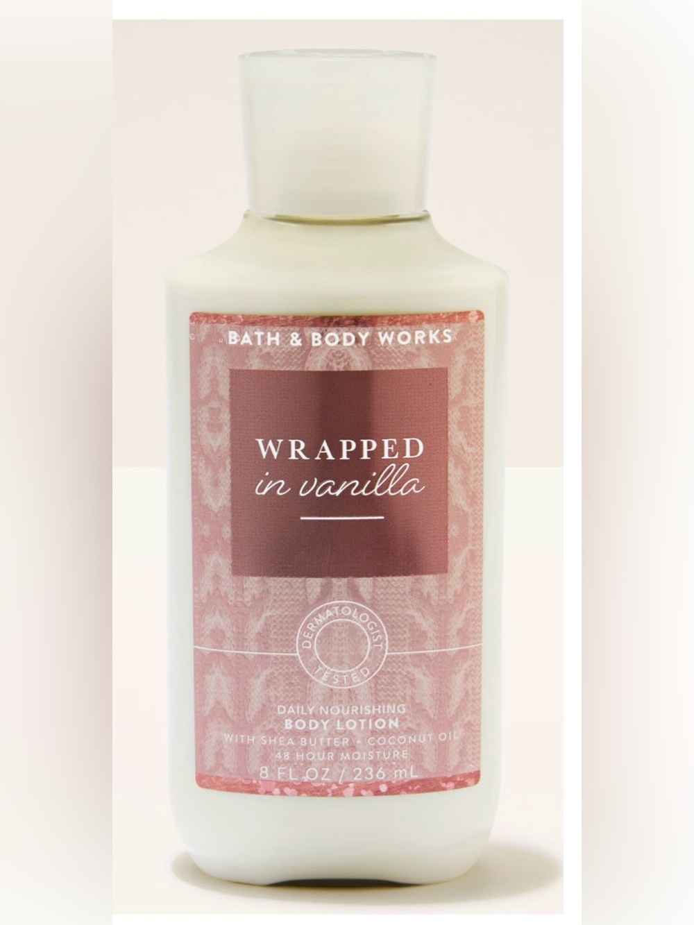 Bath & Body Works wrapped In Vanilla  Body Lotion